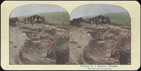 [Group of 42 Stereograph Views of Alaska Including the Gold Rush], George W. Griffith (American), Albumen silver prints