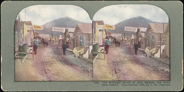 [Group of 42 Stereograph Views of Alaska Including the Gold Rush], George W. Griffith (American), Albumen silver prints