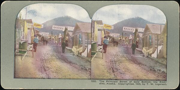 [Group of 42 Stereograph Views of Alaska Including the Gold Rush], George W. Griffith (American), Albumen silver prints