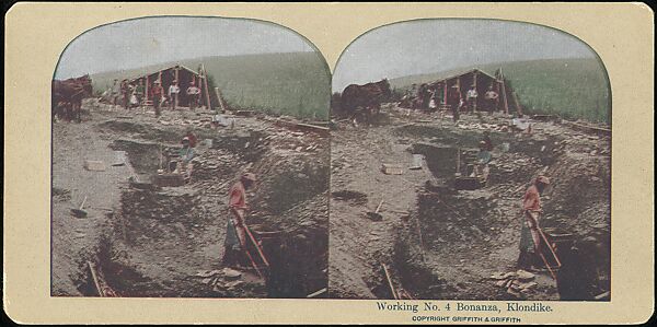 [Group of 42 Stereograph Views of Alaska Including the Gold Rush], George W. Griffith (American), Albumen silver prints