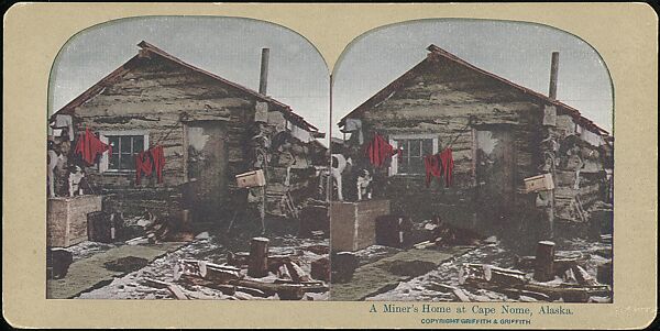 [Group of 42 Stereograph Views of Alaska Including the Gold Rush], George W. Griffith (American), Albumen silver prints