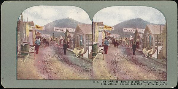 [Group of 42 Stereograph Views of Alaska Including the Gold Rush], George W. Griffith (American), Albumen silver prints