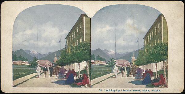 [Group of 42 Stereograph Views of Alaska Including the Gold Rush], George W. Griffith (American), Albumen silver prints