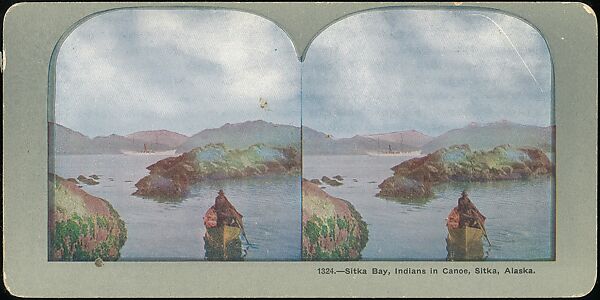 [Group of 42 Stereograph Views of Alaska Including the Gold Rush], George W. Griffith (American), Albumen silver prints