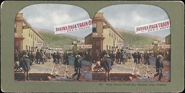 [Group of 42 Stereograph Views of Alaska Including the Gold Rush], George W. Griffith (American), Albumen silver prints