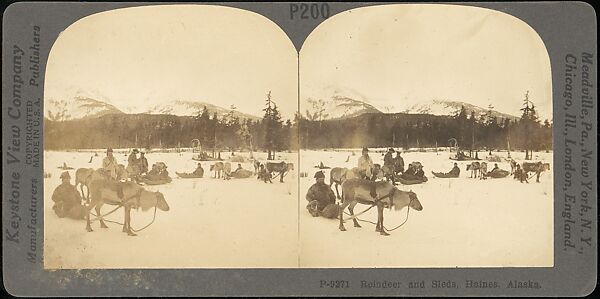 [Group of 42 Stereograph Views of Alaska Including the Gold Rush], George W. Griffith (American), Albumen silver prints