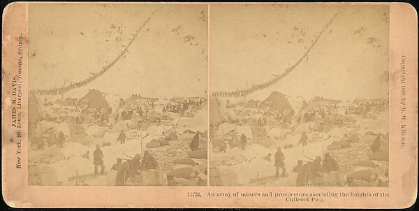 [Group of 42 Stereograph Views of Alaska Including the Gold Rush], George W. Griffith (American), Albumen silver prints