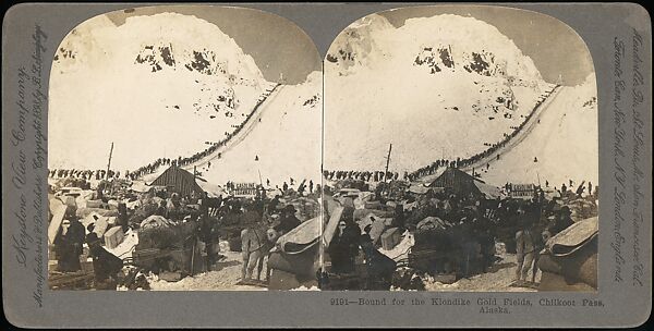 [Group of 42 Stereograph Views of Alaska Including the Gold Rush], George W. Griffith (American), Albumen silver prints