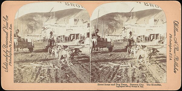 [Group of 42 Stereograph Views of Alaska Including the Gold Rush], George W. Griffith (American), Albumen silver prints
