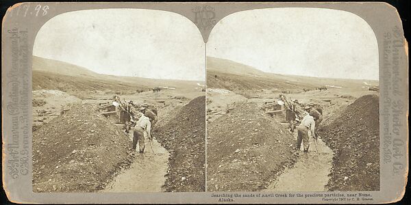 [Group of 42 Stereograph Views of Alaska Including the Gold Rush], George W. Griffith (American), Albumen silver prints