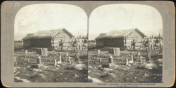 [Group of 42 Stereograph Views of Alaska Including the Gold Rush], George W. Griffith (American), Albumen silver prints