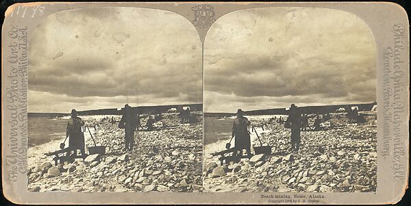 [Group of 42 Stereograph Views of Alaska Including the Gold Rush], George W. Griffith (American), Albumen silver prints