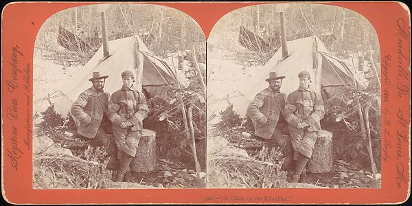 [Group of 42 Stereograph Views of Alaska Including the Gold Rush], George W. Griffith (American), Albumen silver prints