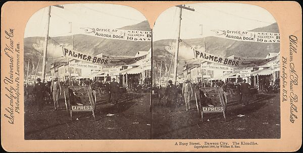 [Group of 42 Stereograph Views of Alaska Including the Gold Rush], George W. Griffith (American), Albumen silver prints