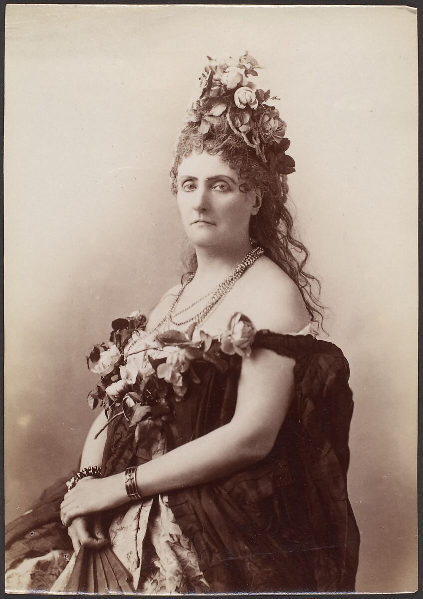 [Countess de Castiglione, from Série des Roses], Pierre-Louis Pierson (French, 1822–1913), Albumen silver print from glass negative 