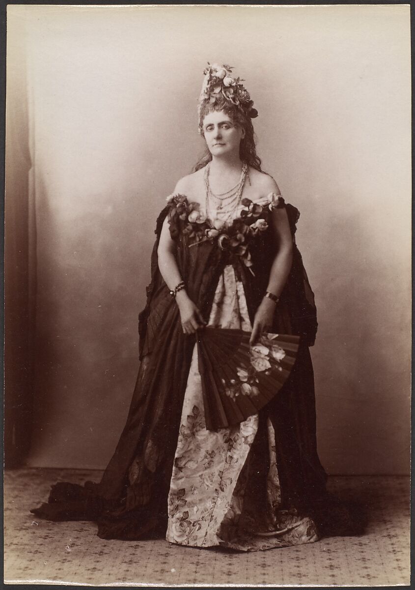 [Countess de Castiglione, from Série des Roses], Pierre-Louis Pierson (French, 1822–1913), Albumen silver print from glass negative 