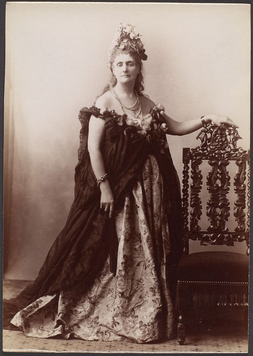 [Countess de Castiglione, from Série des Roses], Pierre-Louis Pierson (French, 1822–1913), Albumen silver print from glass negative 