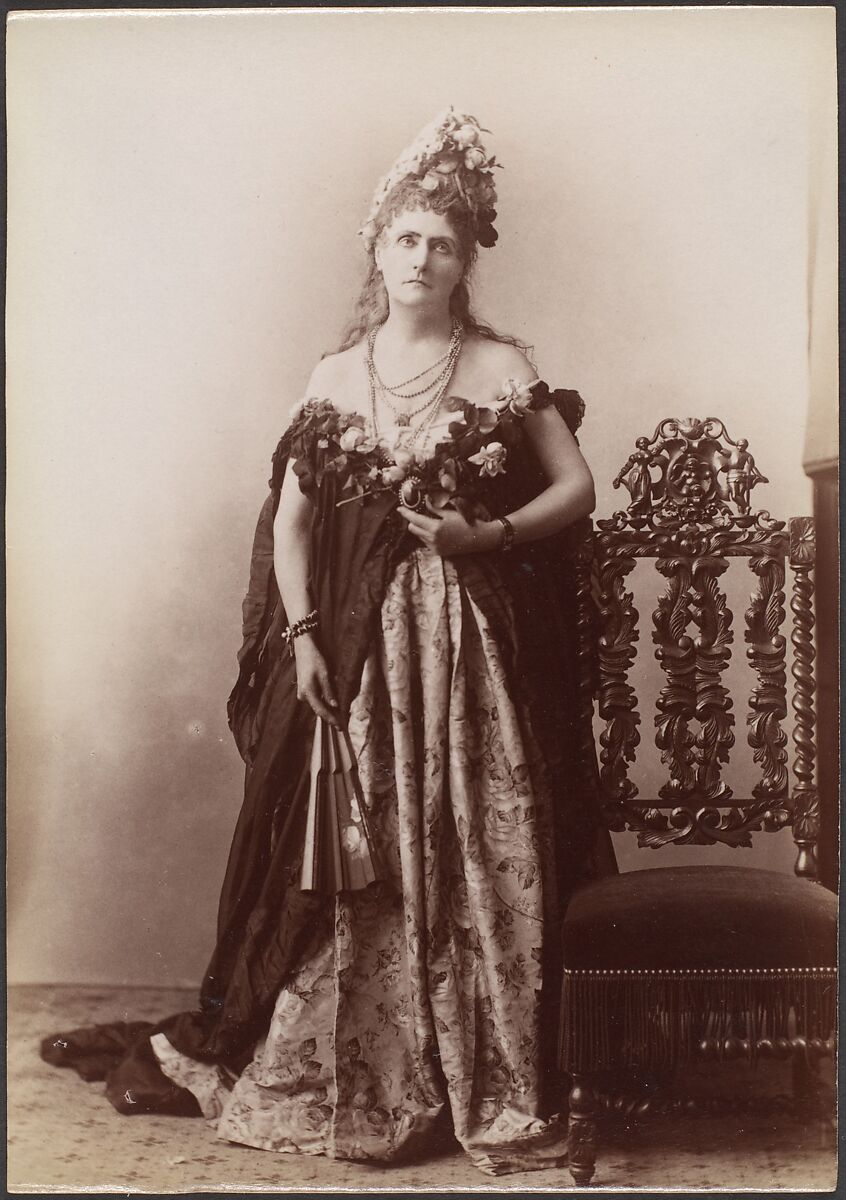 [Countess de Castiglione, from Série des Roses], Pierre-Louis Pierson (French, 1822–1913), Albumen silver print from glass negative 