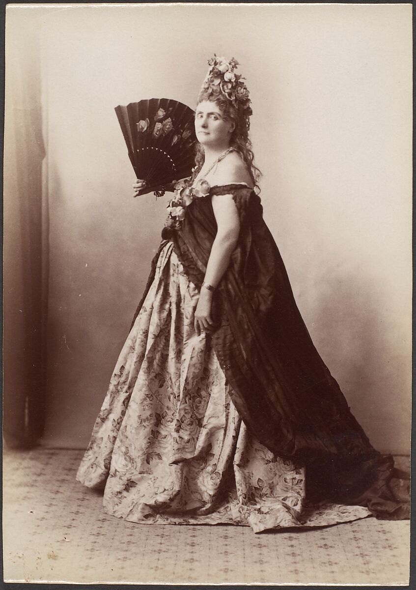 [Countess de Castiglione, from Série des Roses], Pierre-Louis Pierson (French, 1822–1913), Albumen silver print from glass negative 