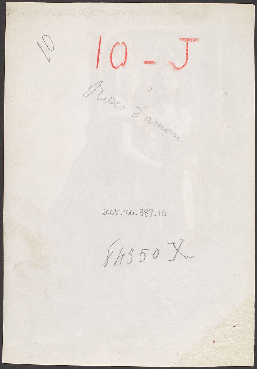 [Countess de Castiglione, from Série des Roses], Pierre-Louis Pierson (French, 1822–1913), Albumen silver print from glass negative