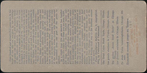 [Group of 107 Stereograph Views of Animals], Keystone View Company, Albumen silver prints