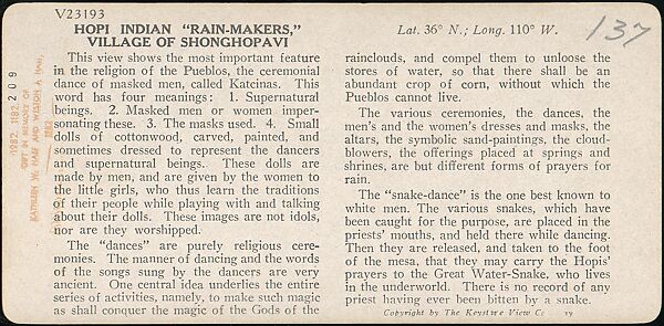 [Group of 48 Stereograph Views of Arizona and the Surrounding Area], H. C. White Company (American), Albumen silver prints