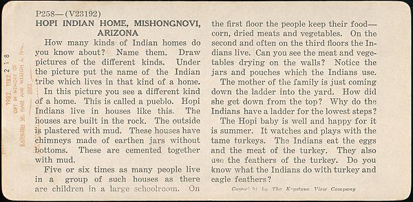 [Group of 48 Stereograph Views of Arizona and the Surrounding Area], H. C. White Company (American), Albumen silver prints