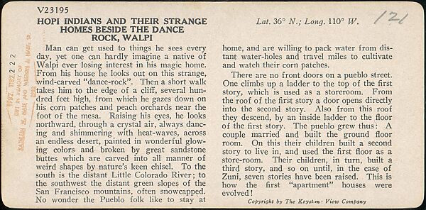 [Group of 48 Stereograph Views of Arizona and the Surrounding Area], H. C. White Company (American), Albumen silver prints