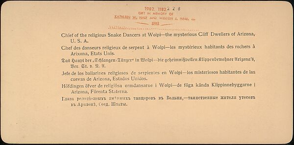 [Group of 48 Stereograph Views of Arizona and the Surrounding Area], H. C. White Company (American), Albumen silver prints