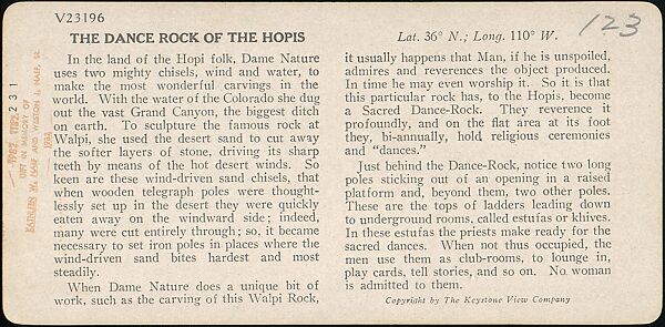 [Group of 48 Stereograph Views of Arizona and the Surrounding Area], H. C. White Company (American), Albumen silver prints