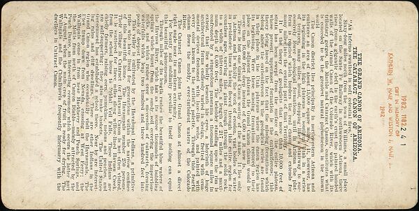 [Group of 48 Stereograph Views of Arizona and the Surrounding Area], H. C. White Company (American), Albumen silver prints