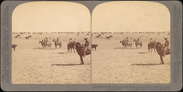 [Group of 48 Stereograph Views of Arizona and the Surrounding Area], H. C. White Company (American), Albumen silver prints