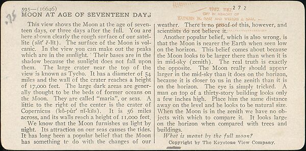 [Group of 41 Stereograph Views of Astronomy Related Scenes], Commissioned by Nautical Almanac Office (American), Albumen silver prints