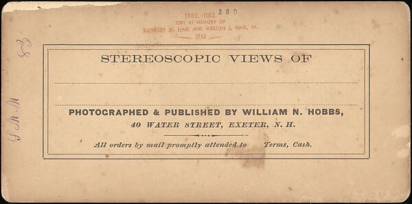 [Group of 41 Stereograph Views of Astronomy Related Scenes], Commissioned by Nautical Almanac Office (American), Albumen silver prints