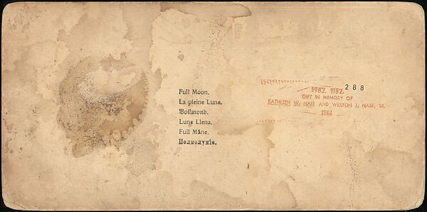 [Group of 41 Stereograph Views of Astronomy Related Scenes], Commissioned by Nautical Almanac Office (American), Albumen silver prints