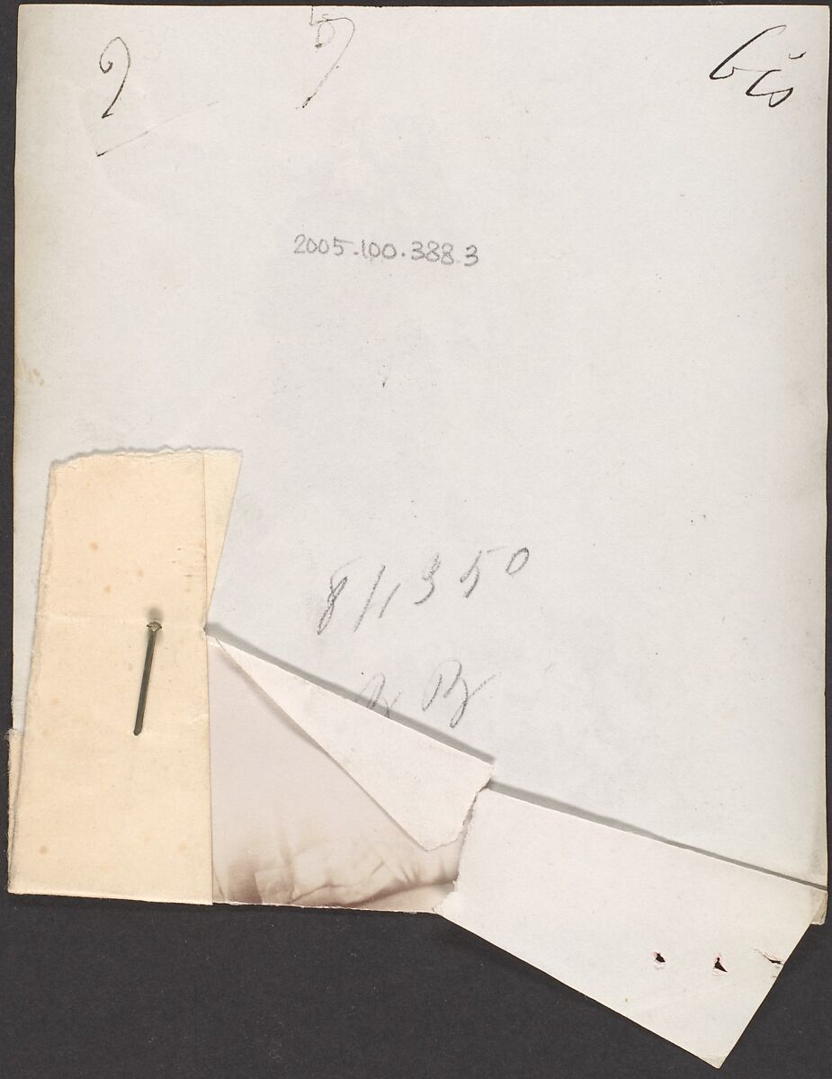 [Countess de Castiglione], Pierre-Louis Pierson (French, 1822–1913), Albumen silver print from glass negative