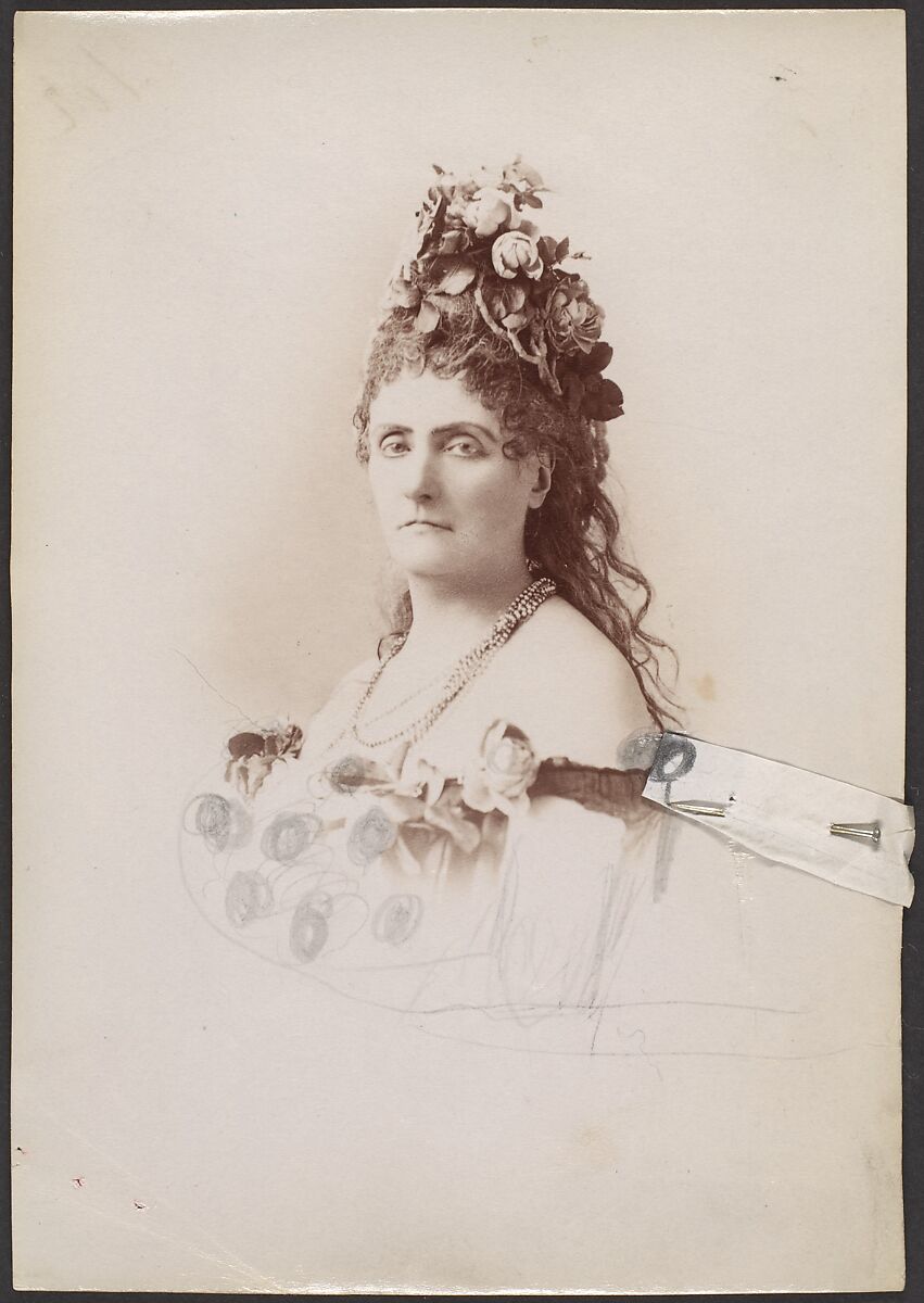 [Countess de Castiglione], Pierre-Louis Pierson (French, 1822–1913), Albumen silver print from glass negative 