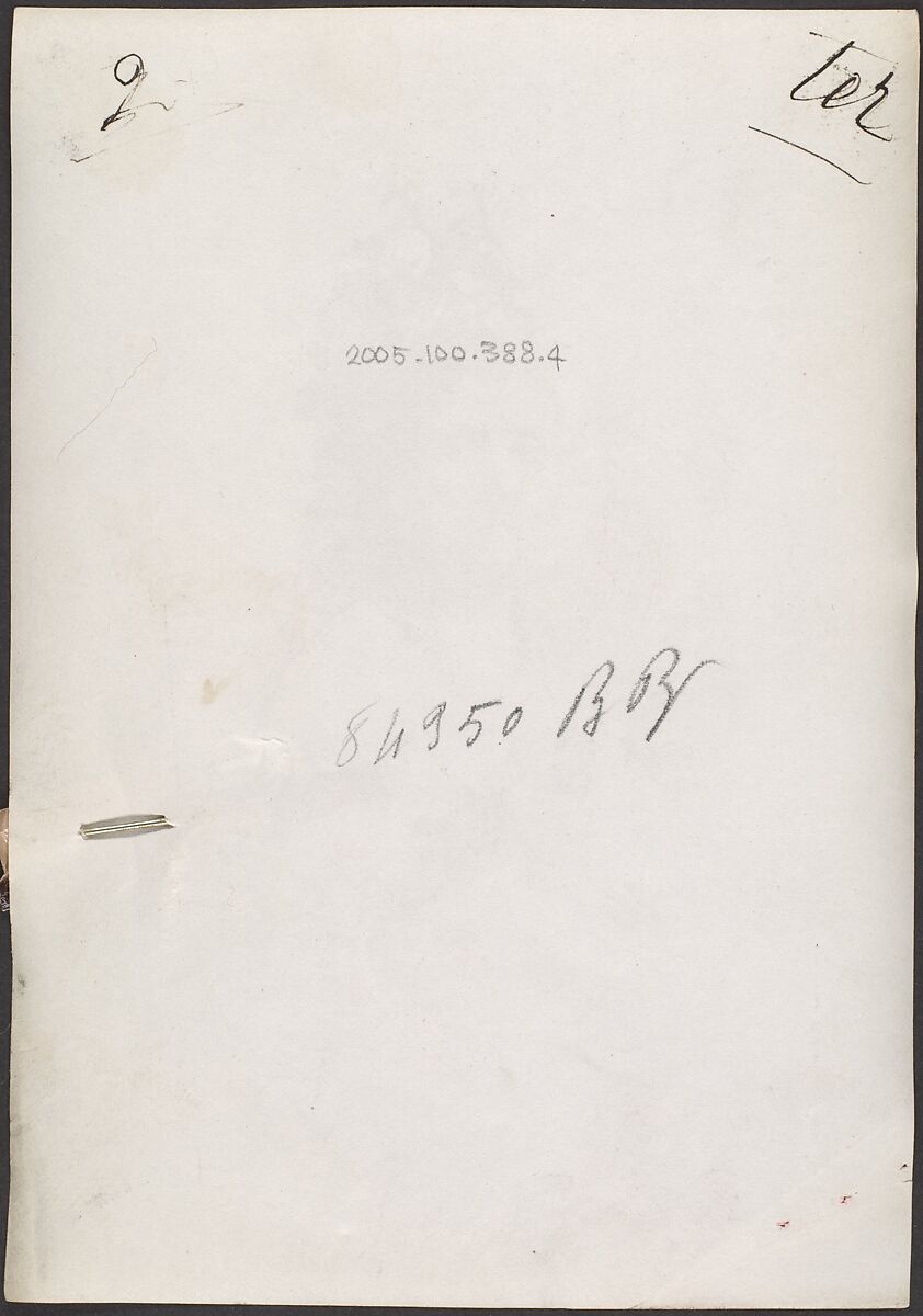 [Countess de Castiglione], Pierre-Louis Pierson (French, 1822–1913), Albumen silver print from glass negative