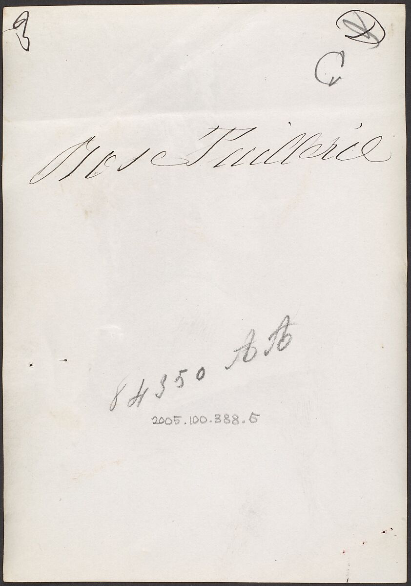 [Countess de Castiglione], Pierre-Louis Pierson (French, 1822–1913), Albumen silver print from glass negative