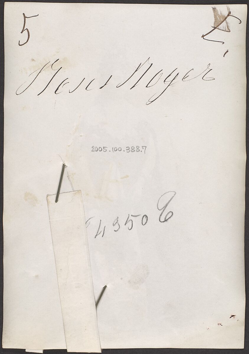 [Countess de Castiglione], Pierre-Louis Pierson (French, 1822–1913), Albumen silver print from glass negative