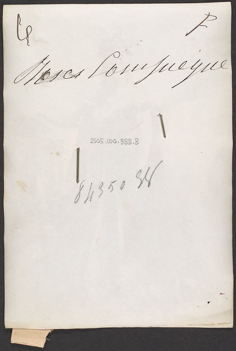 [Countess de Castiglione], Pierre-Louis Pierson (French, 1822–1913), Albumen silver print from glass negative