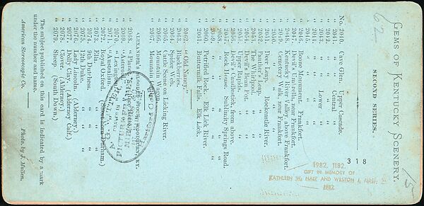 [Group of 71 Stereograph Views of African-Americans and Early Black American Culture, including Colloquial Black Humor], Francis Hendricks (American, Syracuse, New York), Albumen silver prints