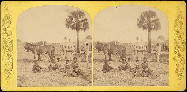 [Group of 71 Stereograph Views of African-Americans and Early Black American Culture, including Colloquial Black Humor], Francis Hendricks (American, Syracuse, New York), Albumen silver prints
