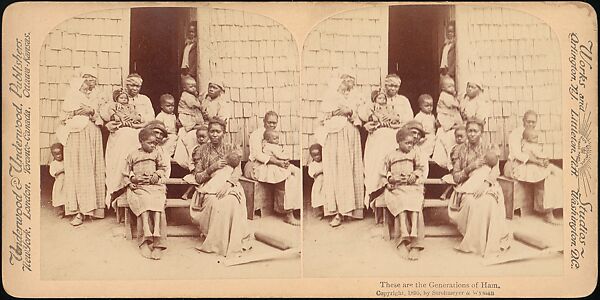 [Group of 71 Stereograph Views of African-Americans and Early Black American Culture, including Colloquial Black Humor], Francis Hendricks (American, Syracuse, New York), Albumen silver prints