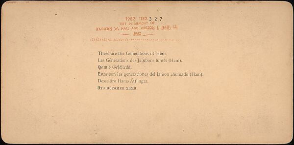 [Group of 71 Stereograph Views of African-Americans and Early Black American Culture, including Colloquial Black Humor], Francis Hendricks (American, Syracuse, New York), Albumen silver prints