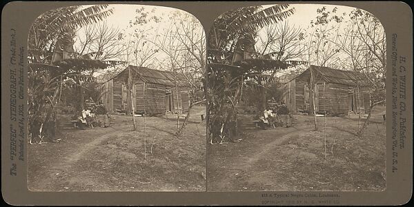 [Group of 71 Stereograph Views of African-Americans and Early Black American Culture, including Colloquial Black Humor], Francis Hendricks (American, Syracuse, New York), Albumen silver prints