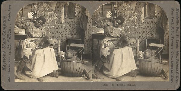 [Group of 71 Stereograph Views of African-Americans and Early Black American Culture, including Colloquial Black Humor], Francis Hendricks (American, Syracuse, New York), Albumen silver prints