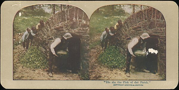 [Group of 71 Stereograph Views of African-Americans and Early Black American Culture, including Colloquial Black Humor], Francis Hendricks (American, Syracuse, New York), Albumen silver prints
