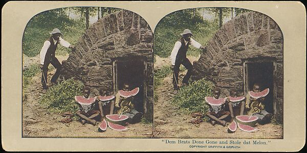[Group of 71 Stereograph Views of African-Americans and Early Black American Culture, including Colloquial Black Humor], Francis Hendricks (American, Syracuse, New York), Albumen silver prints