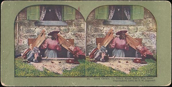 [Group of 71 Stereograph Views of African-Americans and Early Black American Culture, including Colloquial Black Humor], Francis Hendricks (American, Syracuse, New York), Albumen silver prints